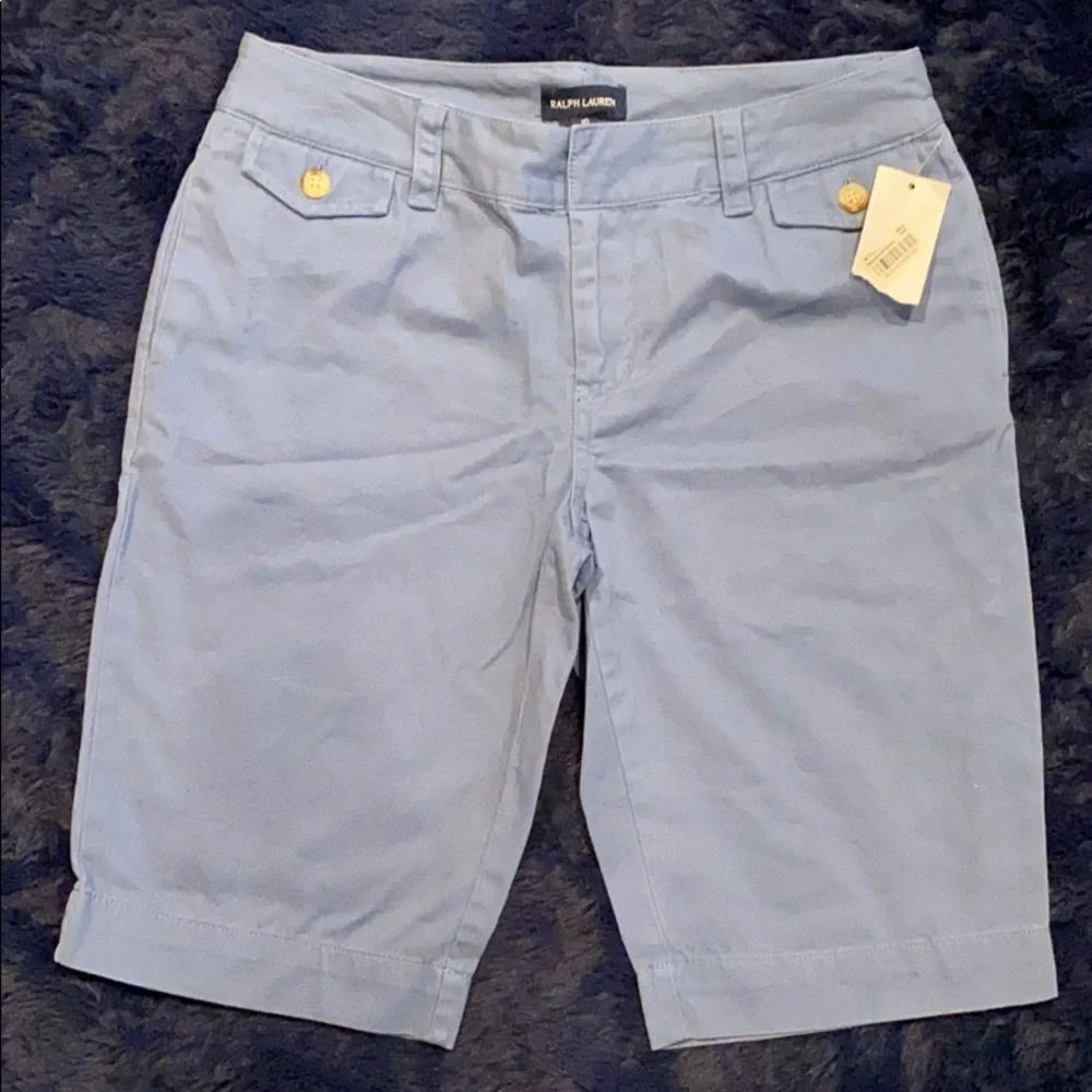 ~Ralph Lauren~ Girls’ Blue Cotton Shorts